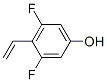 Phenol, 4-ethenyl-3,5-difluoro- (9CI) Struktur