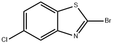 2-bromo-5-chlorobenzothiazole Struktur