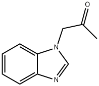 2-Propanone,1-(1H-benzimidazol-1-yl)-(9CI) Struktur