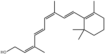 9-cis,13-cis-Retinol Struktur