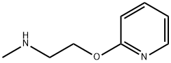 N-METHYL-2-(PYRIDIN-2-YLOXY)ETHANAMINE Struktur