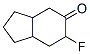 5H-Inden-5-one,  6-fluorooctahydro- Struktur