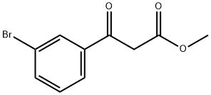 3-(3-BROMO-PHENYL)-3-OXO-PROPIONIC ACID METHYL ESTER Struktur