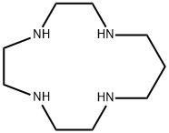 1,4,7,10-TETRAAZACYCLOTRIDECANE Struktur