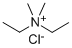 DIMETHYLDIETHYLAMMONIUM CHLORIDE Struktur