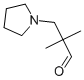 2,2-DIMETHYL-3-PYRROLIDIN-1-YLPROPANAL Struktur