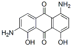 2,5-diamino-1,8-dihydroxyanthraquinone Struktur