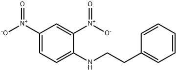 N-(2-Phenylethyl)-2,4-dinitroaniline Struktur