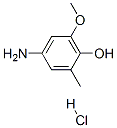 4-amino-6-methoxy-o-cresol hydrochloride Struktur