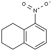 1,2,3,4-tetrahydro-5-nitronaphthalene Struktur