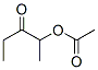 1-Propionylethyl acetate Struktur