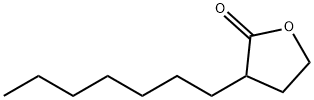 ALPHA-HEPTYL-GAMMA-BUTYROLACTONE Struktur