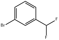 1-BROMO-3-(DIFLUOROMETHYL)BENZENE Structure