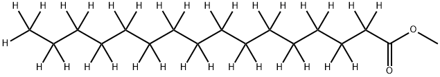 METHYL HEXADECANOATE-D31 Struktur