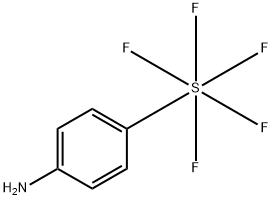 4-AMINOPHENYLSULFUR PENTAFLUORIDE Struktur