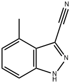 3-CYANO-4-METHYL (1H)INDAZOLE Struktur