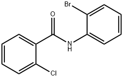 N-(2-bromophenyl)-2-chlorobenzamide Struktur