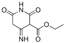 3-Piperidinecarboxylicacid,4-imino-2,6-dioxo-,ethylester(9CI) Struktur