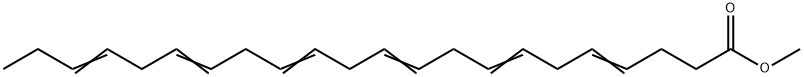 CIS-4,7,10,13,16,19-DOCOSAHEXAENOIC ACID METHYL ESTER Struktur