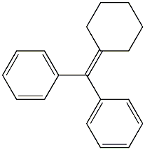 CYCLOHEXYLIDENEDIPHENYLMETHANE Struktur