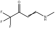 3-Buten-2-one,  1,1,1-trifluoro-4-(methylamino)- Struktur