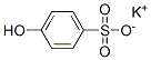 potassium p-hydroxybenzenesulphonate Struktur