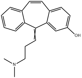 5-[3-(Dimethylamino)propylidene]-5H-dibenzo[a,d]cyclohepten-3-ol Struktur