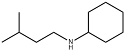 N-(3-methylbutyl)cyclohexylamine Struktur