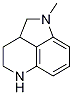 1,2,2a,3,4,5-hexahydro-1-Methyl-Pyrrolo[4,3,2-de]quinoline Struktur