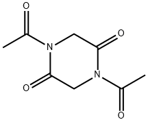 N,N'-DIACETYLGLYCINE ANHYDRIDE Struktur