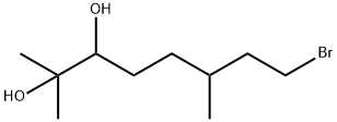 8-BROMO-2,6-DIMETHYL-2,3-OCTANEDIOL, TECH., 90%, MIXTURE OF DIASTEREOMERS Struktur