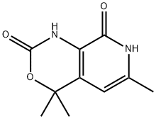 2H-Pyrido[3,4-d][1,3]oxazine-2,8(4H)-dione,1,7-dihydro-4,4,6-trimethyl-(9CI) Struktur