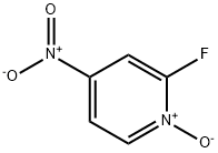 Pyridine, 2-fluoro-4-nitro-, 1-oxide (9CI) Struktur