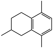 1,2,3,4-Tetrahydro-2,5,8-trimethylnaphthalene Struktur