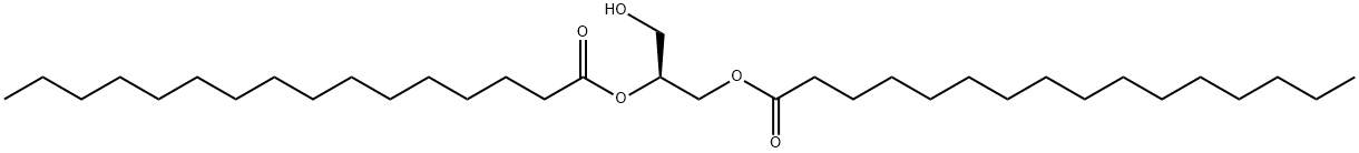 1,2-DIPALMITOYL-SN-GLYCEROL Struktur