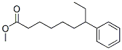 7-Phenylnonanoic acid methyl ester Struktur