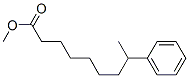 8-Phenylnonanoic acid methyl ester Struktur