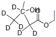 Ethyl 3-Hydroxy-3-Methyl-d3-butyrate--d3 Struktur