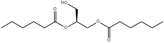 1,2-DIHEXANOYL-SN-GLYCEROL Struktur