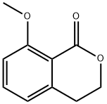 1H-2-BENZOPYRAN-1-ONE, 3,4-DIHYDRO-8-METHOXY- Struktur