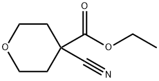 4-氰基四氫吡喃-4-甲酸乙酯 結(jié)構(gòu)式