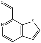 Thieno[2,3-c]pyridine-7-carboxaldehyde (8CI) Struktur