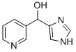 3-Pyridinemethanol,  -alpha--1H-imidazol-4-yl-  (9CI) Struktur