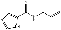 1H-Imidazole-4-carbothioamide,  N-2-propenyl-  (9CI) Struktur