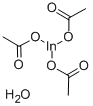 INDIUM(III) ACETATE HYDRATE Structure