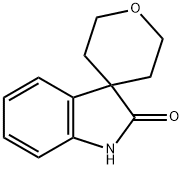 2',3',5',6'-tetrahydrospiro[indoline-3,4'-pyran]-2-one Struktur