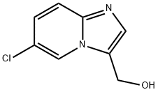 IMidazo[1,2-a]pyridine-3-Methanol, 6-chloro- Struktur