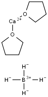 CALCIUM BOROHYDRIDE BIS(TETRAHYDROFURAN) Struktur