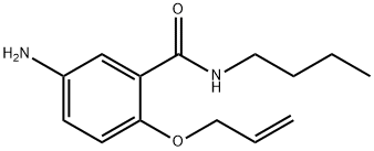 2-(Allyloxy)-5-amino-N-butylbenzamide Struktur