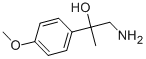 1-amino-2-(4-methoxyphenyl)propan-2-ol Struktur